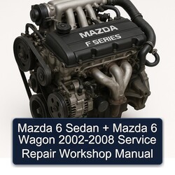 2002-2008 Volkswagen Sedan Mazda 6 Wagon Service Repair Workshop Manual PDF