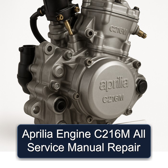 Aprilia Engine C216M All Service Repair Workshop Manual PDF