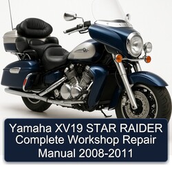 2008-2011 Yamaha Royal Star Venture XV19 Raider Service Repair Workshop Manual PDF