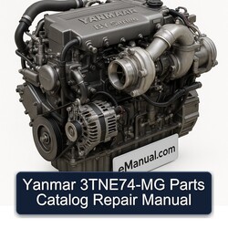 Yanmar BY Series 3tne74-mg Parts Catalog PDF