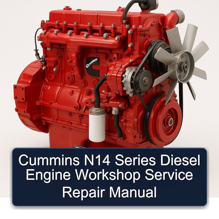 Cummins N Series N14 Diesel Engine Service Repair Workshop Manual PDF