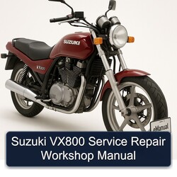 Suzuki VX800 Service Repair Workshop Manual PDF