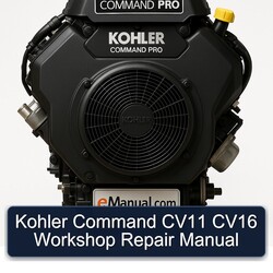 Kohler Command Pro Models CV11 CV16 Service Repair Workshop Manual PDF
