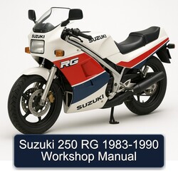 1983-1990 Suzuki RG Series 250 Service Repair Workshop Manual PDF
