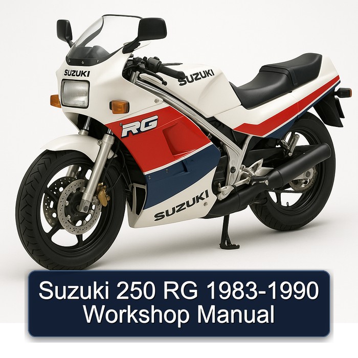 1983-1990 Suzuki RG Series 250 Service Repair Workshop Manual PDF