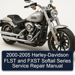 2000-2005 Harley Davidson Softail Harley-davidson Flst Fxst Series Service Repair Workshop Manual PDF