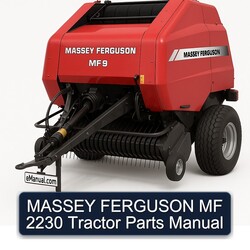 Massey Ferguson MF 2230 Tractor Parts Catalog PDF