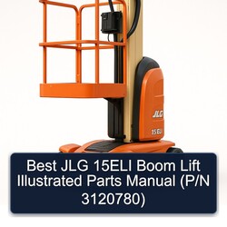 Best JLG 15ELI Boom Lift Illustrated Parts (p/n 3120780) Catalog PDF