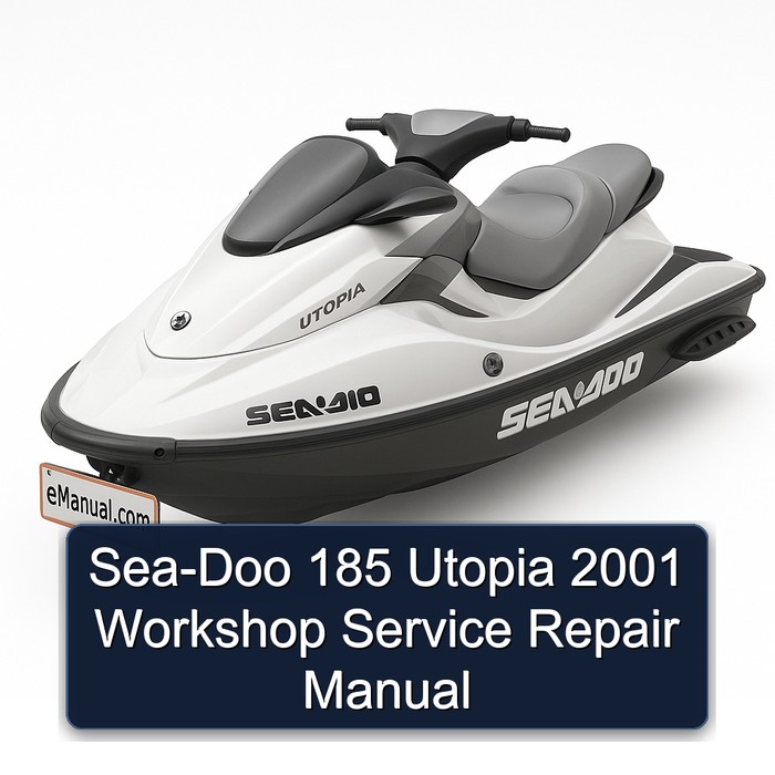 2001 SEA-DOO 185 Utopia Service Repair Workshop Manual PDF
