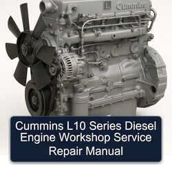 Cummins L Series L10 Diesel Engine Service Repair Workshop Manual PDF