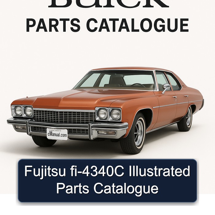 Buick Parts Catalogue Fujitsu FI-4340C Illustrated Catalog PDF