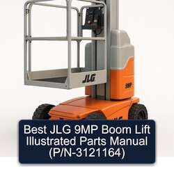 Best JLG 9MP Boom Lift Illustrated Parts (p/n-3121164) Catalog PDF