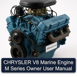 Chrysler M Series V8 Marine Engine Owner User Service Repair Workshop Manual PDF