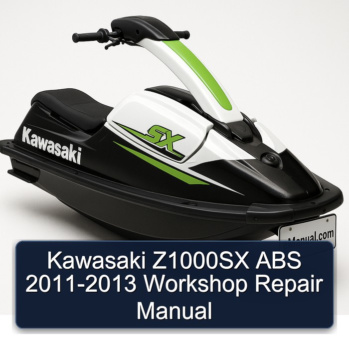 2011-2013 Kawasaki LV1000 Z1000SX ABS Service Repair Workshop Manual PDF