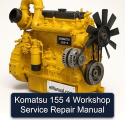 Komatsu 155 4 Service Repair Workshop Manual PDF