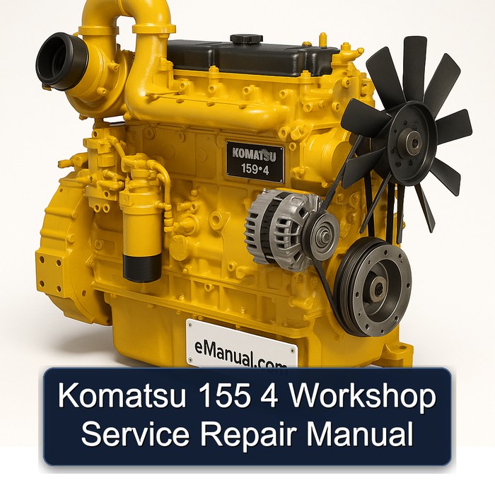 Komatsu 155 4 Service Repair Workshop Manual PDF