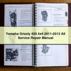 2011-2013 Yamaha Grizzly 450 4x4 - All Service Repair Workshop Manual PDF