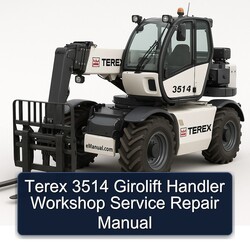 Terex 3514 Girolift Handler Service Repair Workshop Manual PDF