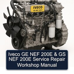 Iveco GE NEF 200E GS Service Repair Workshop Manual PDF