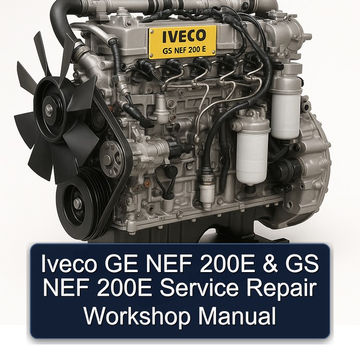 Iveco GE NEF 200E GS Service Repair Workshop Manual PDF