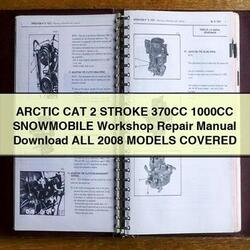 2008 Arctic CAT 2 Stroke 370CC 1000CC Snowmobile All Models Covered Service Repair Workshop Manual PDF