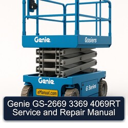 Genie GS-2669 3369 4069RT Service Repair Workshop Manual PDF