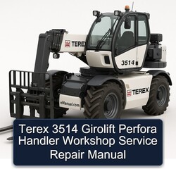 Terex 3514 Girolift Perfora Handler Service Repair Workshop Manual PDF