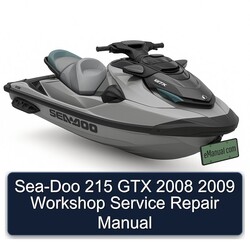 2008-2009 SEA-DOO 215 GTX Service Repair Workshop Manual PDF