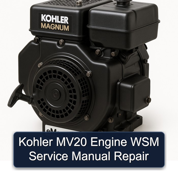 Kohler Magnum Models MV20 Engine WSM Service Repair Workshop Manual PDF