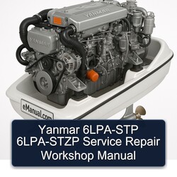 Yanmar 6LPA-STP 6LPA-STZP Service Repair Workshop Manual PDF