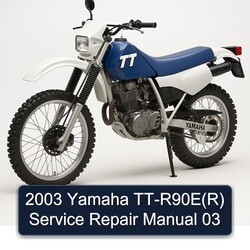 2003 Yamaha TT-R90E(R) Manual de servicio y reparación  03