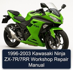1996-2003 Kawasaki Ninja Zx-7r/7rr Service Repair Workshop Manual PDF
