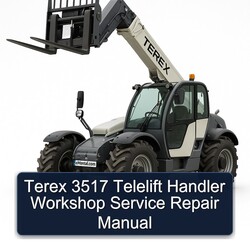 Terex 3517 Telelift Handler Service Repair Workshop Manual PDF