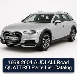 1998-2004 Audi Allroad Quattro Catalog Parts PDF