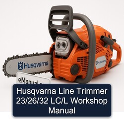 Husqvarna Line Trimmer 23/26/32 Lc/l Service Repair Workshop Manual PDF