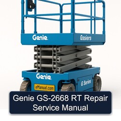 Genie GS-2668 RT Service Repair Workshop Manual PDF