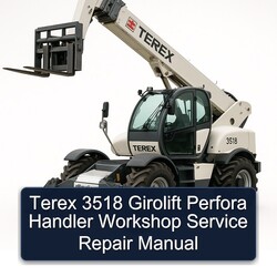 Terex 3518 Girolift Perfora Handler Service Repair Workshop Manual PDF