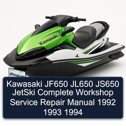 1992-1994 Kawasaki JF650 JL650 JS650 Jetski Service Repair Workshop Manual PDF