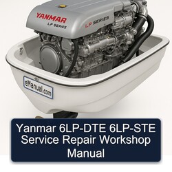 Yanmar 6LP-DTE 6LP-STE Service Repair Workshop Manual PDF