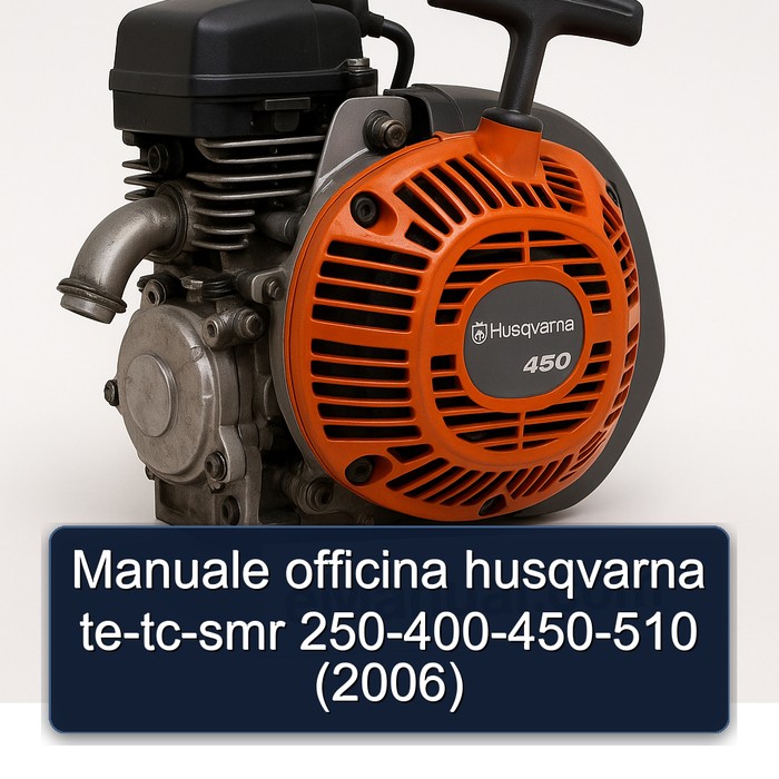 2006 Husqvarna TC Models Manuale Officina Te-tc-smr 250-400-450-510 Service Repair Workshop Manual PDF