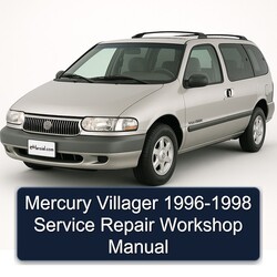 1996-1998 Mercury Villager Service Repair Workshop Manual PDF
