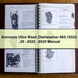 Kenmore Ultra Wash Dishwasher 665.15522 ..29 ..6522 ..6529 Service Repair Workshop Manual PDF