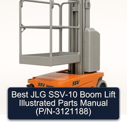 Best JLG SSV-10 Boom Lift Illustrated Parts (p/n-3121188) Catalog PDF