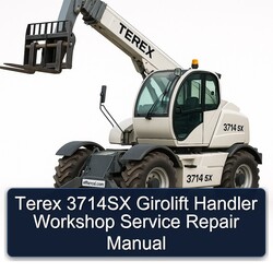 Terex 3714SX Girolift Handler Service Repair Workshop Manual PDF