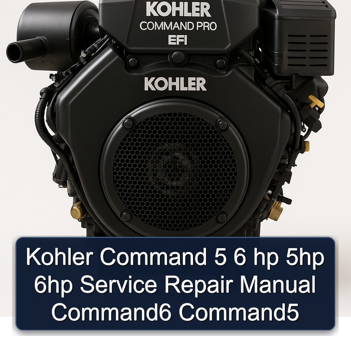 Kohler Command Pro EFI Models 5 6 Hp 5HP 6HP Command6 Command5 Service Repair Workshop Manual PDF