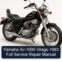 1983 Yamaha Virago XV-1000 Service Repair Workshop Manual PDF