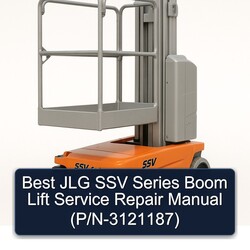 Best JLG SSV Series Boom Lift (p/n-3121187) Service Repair Workshop Manual PDF