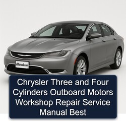 Chrysler Three Four Cylinders Outboard Motors Best Service Repair Workshop Manual PDF