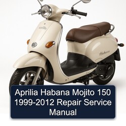 1999-2012 Aprilia Habana Mojito 150 Service Repair Workshop Manual PDF