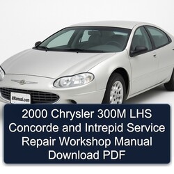 2000 Chrysler Concorde 300M LHS Intrepid Service Repair Workshop Manual PDF